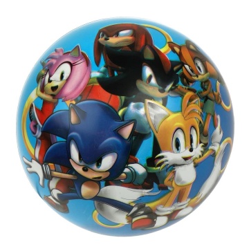 Мяч 23 см "Соник" в сетке