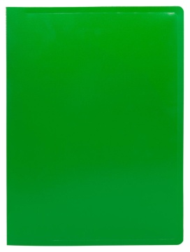 Папка файл А4  20лист 0,50мм зеленая
