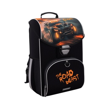 Ученический ранец с грудной перемычкой ErichKrause ErgoLine 15L Road Beast