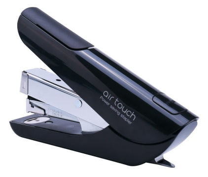 Степлер KW-TRIO 24/6, 24/8, 26/6, 26/8 на 40 листов Half strip Air touch, антистеплер