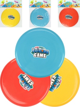 Летающая тарелка "Фрисби" 25см , цвет микс