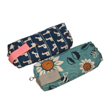 Пенал косметичка текстиль 20*5,5*9 см, ассорти дизайнов