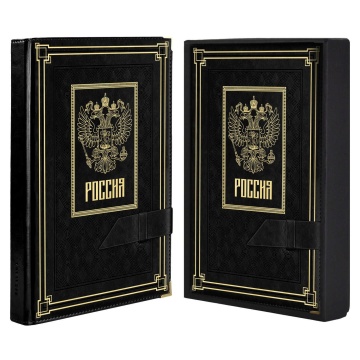 Ежедневник полудат. А5+ "Сариф черный" 192 л., тв.пер, зестежка-хлястик