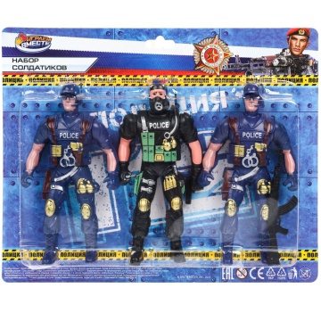 Набор фигурок "Полициия"