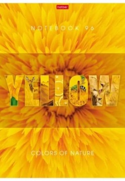 Тетрадь А4 96л кл. скоба Hatber "Гармония цвета" выб.лак.