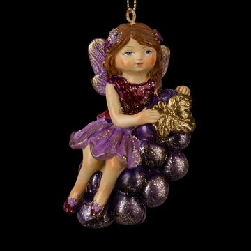 Украшение ErichKrause Decor Фея на винограде 8см