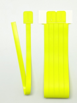 Закладки-ляссе самоклеящаяся А4 "Лаймовый", 6 шт.