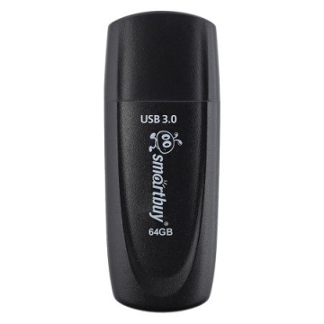Флеш-драйв  64 GB USB 3.0/3.1 Smartbuy Scout Black