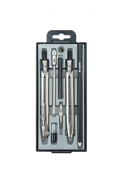 Готовальня Globus "Техника" 8 предм. сталь (футляр)