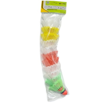 Воланы для бадминтона 12шт., пакет, пенопласт