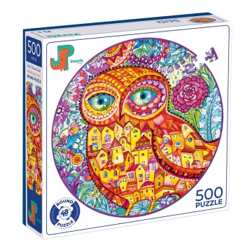 Пазлы 500 элементов 480мм. "Дивная сова"