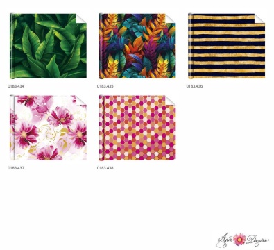 Бумага упаковочная 70*100см "Ассорти" металлизированная, ассорти