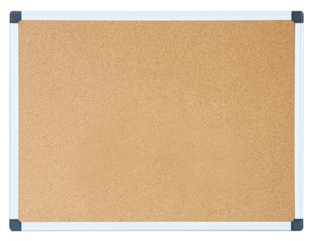 Доска пробковая 60*90см, алюминиевая рама