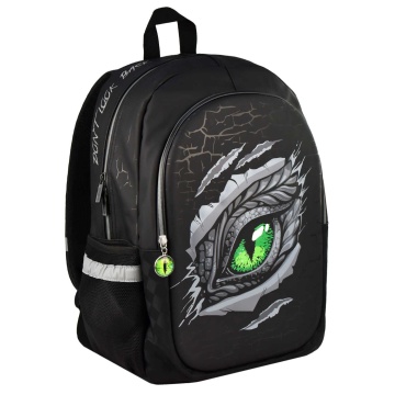Рюкзак школьный 29,5*41*15см Феникс+ "Глаз дракона" полиэстер