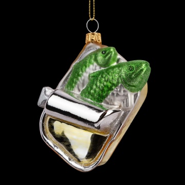 Украшение ErichKrause Decor Рыбные консервы 10.5см, стекло