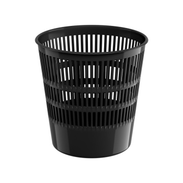 Корзина для бумаг сетчатая пластиковая ErichKrause Classic, 12л, черный