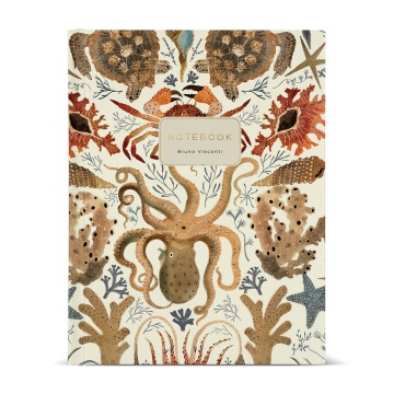 Тетрадь  А5  80л кл. на кольцах BV "Fauna. Deep sea" глянц.лам., БЕЗ ПОЛЕЙ