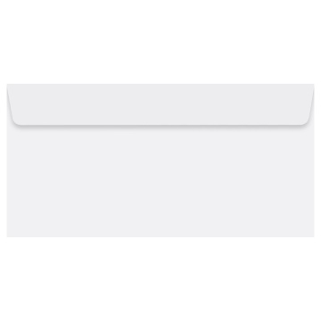 Конверт E65, OfficeSpace, 110*220мм, б.подсказа, б.окна, отр. лента, внутренняя запечатка