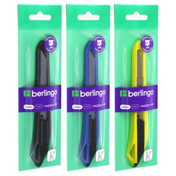 Нож канцелярский Berlingo 9 мм