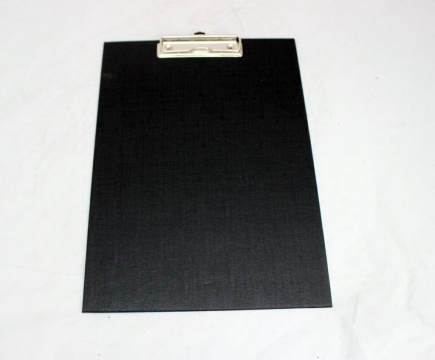 Клипборд А4, черный, б/в