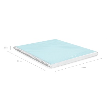 Тетрадь А4  80л кл. гребень Erich Krause  пласт.обл. "Vivid"