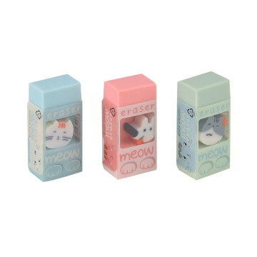 Ластик  BV "Meow" 5,2*2,4*1,7см, 3 вида