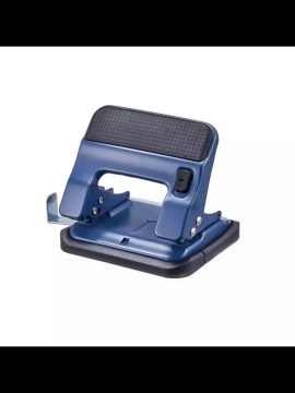 Дырокол KW-TRIO  30 лист., металл, синий