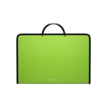 Папка на молнии пластиковая ErichKrause Matt Neon, с ручками, A4, ассорти (в пакете по 4 шт.)