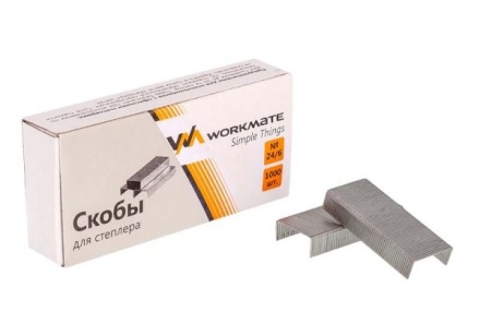 Скобы №24.6 Workmate оцинкованные