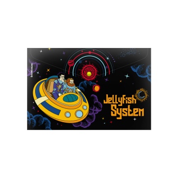 Папка-конверт на кнопке А4 0,16мм "Тайна третьей планеты" ассорти ERICH KRAUSE 61153