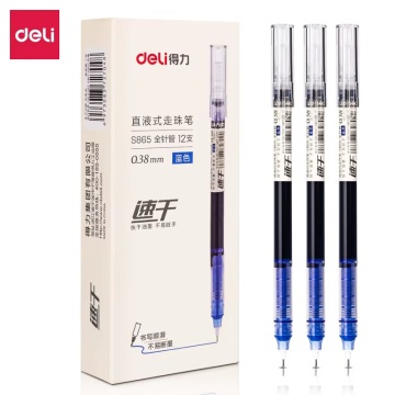 Ручка роллер Deli 0,38мм синяя