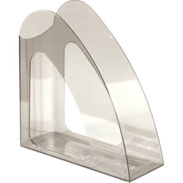 Накопитель д\бумаг верт. deVENTE.AIR 9*24*24см прозрачный дымчатый