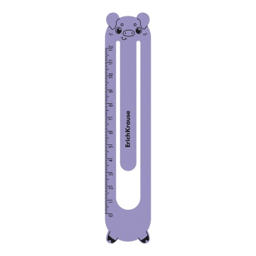 Набор из 4 закладок пластиковых ErichKrause Soft Manga, фигурные, ассорти (12 наборов в пакете)