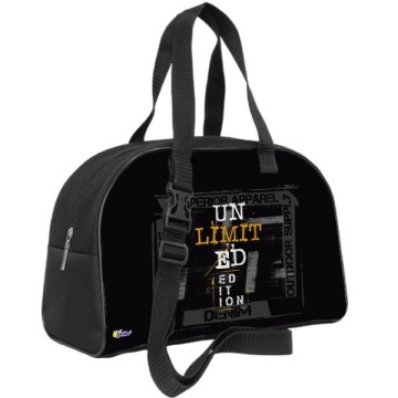 Сумка для внешкольных занятий 35*23*14,5см Оникс "Un limited" карман, регулируемый съемный ремень