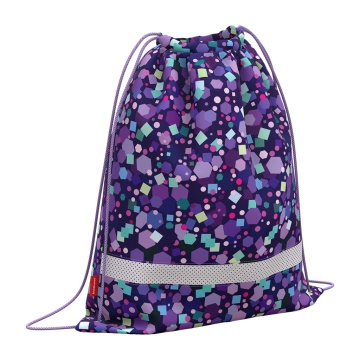 Мешок для обуви ErichKrause с вентиляцией 500х410мм Candy