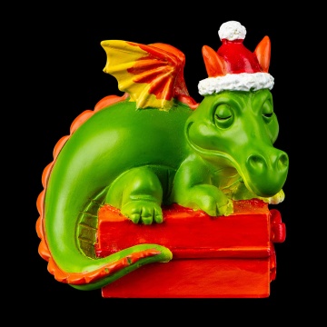 Сувенир ErichKrause Decor Дракон на подарке 6см