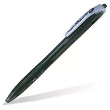 Ручка шариковая автомат. Rexgrip 0,7мм черн.