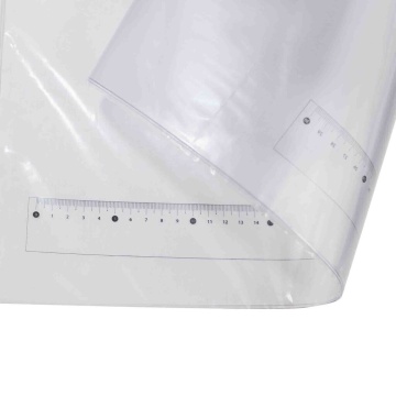 Подкладка д/письма с линейкой 30см, 655х475 мм, прозрачное, матовое