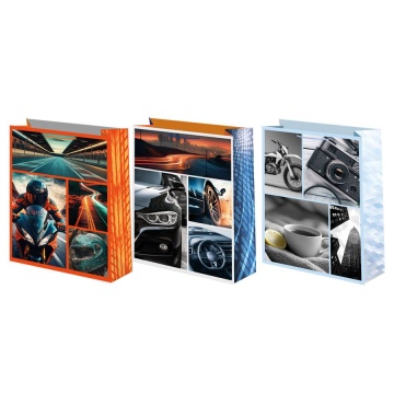 Пакет подар. бумажн. 33*45*10 см 150гр/м2  Микс мужской