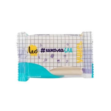 Пластилин классический  50 гр "Учись" белый