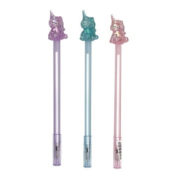 Ручка шариковая "Коллекция единорог" синяя, 0,7мм