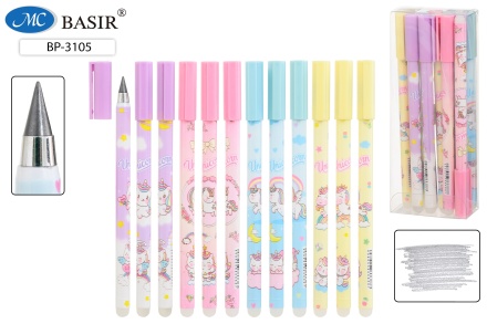 Карандаш вечный. ЕДИНОРОГ. Цветной корпус с рисунком