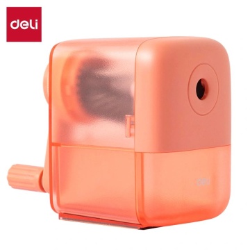 Точилка механическая 1 отв, пласт.корпус, автоподача, красная