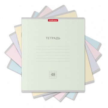 Тетрадь А5 48л кл. Erich Krause "Классика Pastel" MIX-PACK