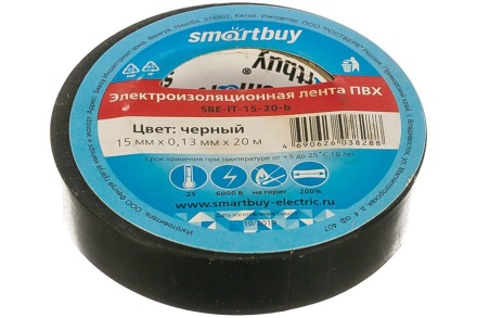 Изолента 15мм*20м, черная