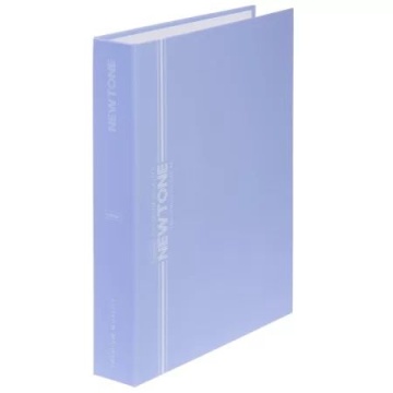 Тетрадь А5 80л кл. на кольцах Hatber "NEWtone PASTEL. Голубая дымка" софт-тач