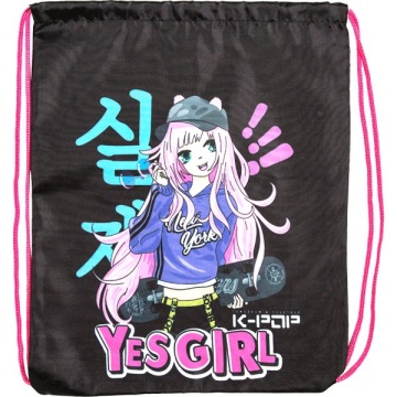 Мешок для обуви 1 отд, 350*430 "Yes Girl"