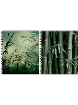 Тетрадь А5  80л кл. гребень Проф-Пресс "Зеленая природа"