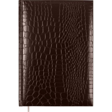 Ежедневник недат. А5 Attomex Arkona 272стр., коричневый, тв.обл., бумвинил, ляссе, 70г/м2