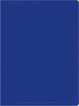 Папка файл А4  20лист 0,50мм синяя